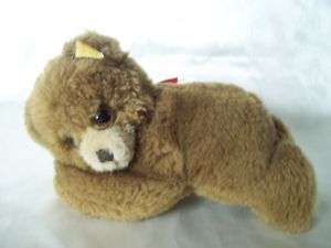 Steiff Floppy Bear 082108 Lying Down 22 cm Brown Teddy  