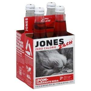 Jones Soda 4Pk Zilch Sf Pmgrnt 48 FO Grocery & Gourmet Food