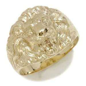Only Gold Mens Ring in Yellow 18 karat Gold, form Lion, weight 13.4 