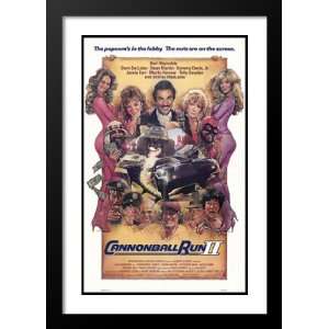  Cannonball Run 2 32x45 Framed and Double Matted Movie 
