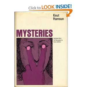 MYSTERIES. Knut Hamsun, Gerry Bothmer  Books