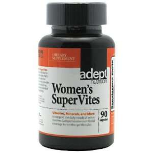 Adept Nutrition Womens Supervites 90 capsules Health 