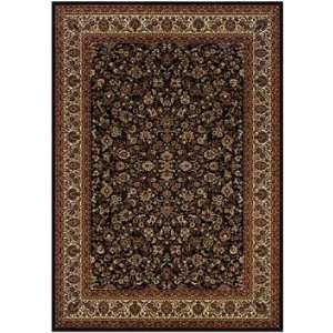     Everest   Isfahan Area Rug   53 Square   Black