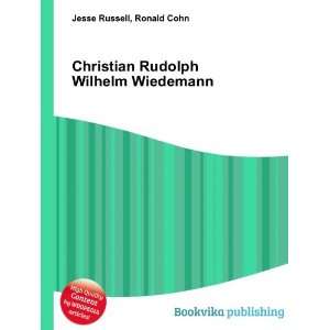   Christian Rudolph Wilhelm Wiedemann Ronald Cohn Jesse Russell Books