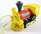Vintage 1964 Fisher Price Toot Toot train Pull toy j jy e