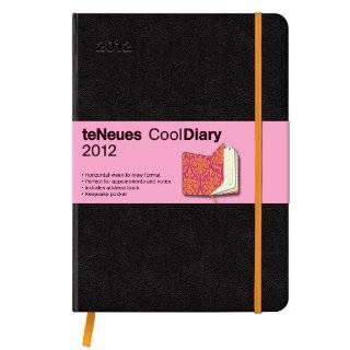 2012 Black/Victorian Orange Cool Diary Weekly (Medium) (English 