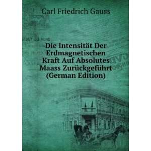   (German Edition) (9785875639630) Carl Friedrich Gauss Books