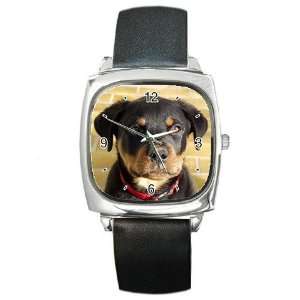  Rottweiler Puppy Dog 1 Square Metal Watch FF0756 