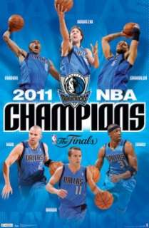   & NOBLE  2011 NBA Champions   Dallas Mavericks Poster by Trends