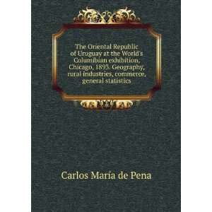   commerce, general statistics Carlos Maria de Pena  Books