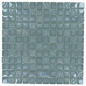  Adora mosaics   7/8 x 7/8 mesh backed glass mosaic in 
