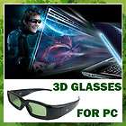 3D Active shutter PC glasses 3D Vision kit bundle box for Geforce 