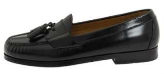 COLE HAAN Mens Leather Tassel Loafer in Black, Burgundy & Tan, M, W 
