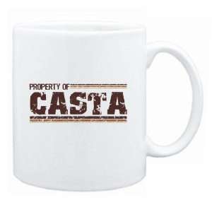  New  Property Of Casta Retro  Mug Name