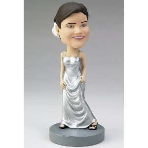  Custom sculpted evening gown bobblehead Toys & Games