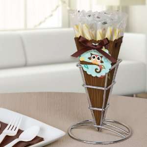 Owl   Look Whooos Having A Baby   Candy Bouquet with Sticklettes 