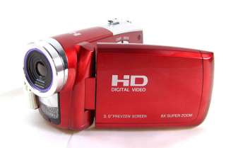 HOT NEW 16MP 3.0 16x Digital Camera Camcorder A70 HD Video DV Red 