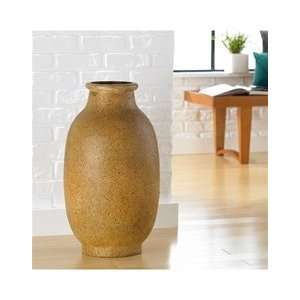    Natural Stoneware Decorative Vase, Large Arts, Crafts & Sewing