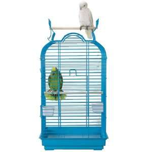  Brainy Bird Penthouse Bird Cage, Blue