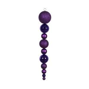  44 Purple Shiny/Matte Ball Drop Arts, Crafts & Sewing