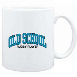  Mug White  OLD SCHOOL Rugby Player  Sports Sports 