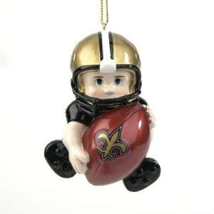  BSS   New Orleans Saints NFL Lil Fan Player Ornament (3 