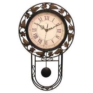  Chaney 75117 Grape Vine Pendulum Clock