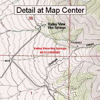   Quadrangle Map   Valley View Hot Springs, Colorado (Folded/Waterproof