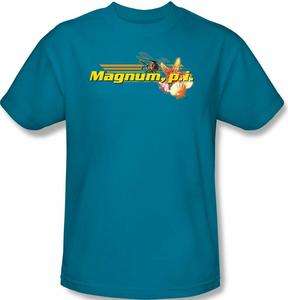   SIZES Magnum P.I. PI Hawaii Logo Title TV Show T shirt top  
