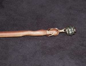Jade Crystal Magick Wand Wiccan Wizard Witchcraft  