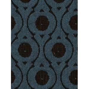    Small Ogee Cerulean by Robert Allen Contract Fabric