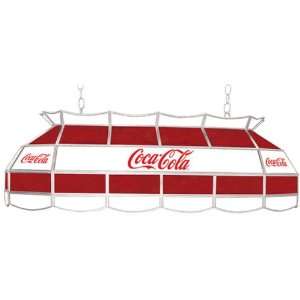Coca Cola Red & White Vintage 40 Inch Tiffany Lamp  Sports 
