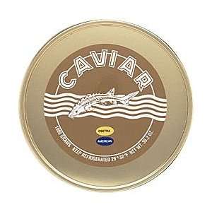  American White Sturgeon Osetra Caviar Malossol   35.2 oz 