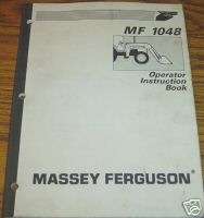 Massey Ferguson 4270 Tractor 1048 Ldr. Operators Manual  