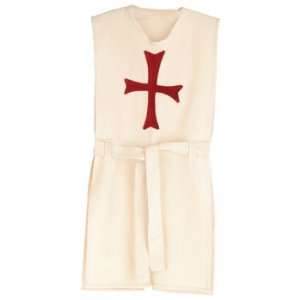  Knight Tunic White with Red Cross Toys & Games