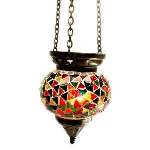  Turkish Glass Mosaic Lantern (Small) 1