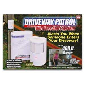 Driveway patrol Home security wireless alert  12 packs  