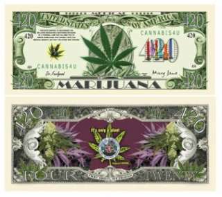 Marijuana 420 Dollar Bill (5/$2.50)  