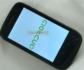 Android 2.3 Mobile WCDMA 3G Cell Phone GSM Unlocked AT&T MTK6573 Dual 