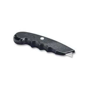 Sold as 1 EA   Retractable knife features a heavy duty, textured metal 