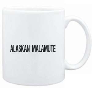Mug White  Alaskan Malamute  SIMPLE / CRACKED / VINTAGE / OLD Dogs 