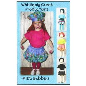  Bubbles, pattern to make cute skirt and hat for toddlers 