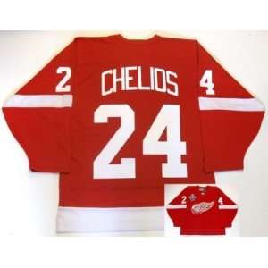 Chris Chelios Detroit Red Wings 2008 Stanley Cup Jersey 