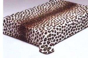 Solaron Korean Blanket Thick Mink Plush King Leopard  