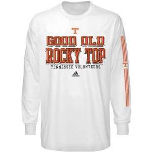  adidas Tennessee Volunteers White Victory Song Long Sleeve 
