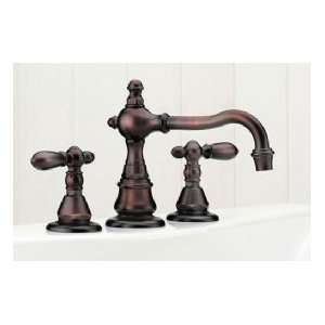  Mico Widespread Lavatory Faucet W/ Metal Lever Handles 