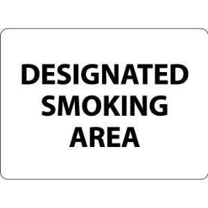  SIGNS DESIGNATED SMOKING AREA