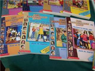   Babysitters Club books for young readers or children. RL 4th grade