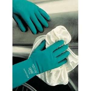  10 Green Nitri Solve 13 Unlined 11 mil Unsupported Nitrile Gloves 