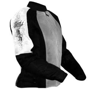 Speed and Strength Womens Silver True Romance Mesh Jacket   Color 